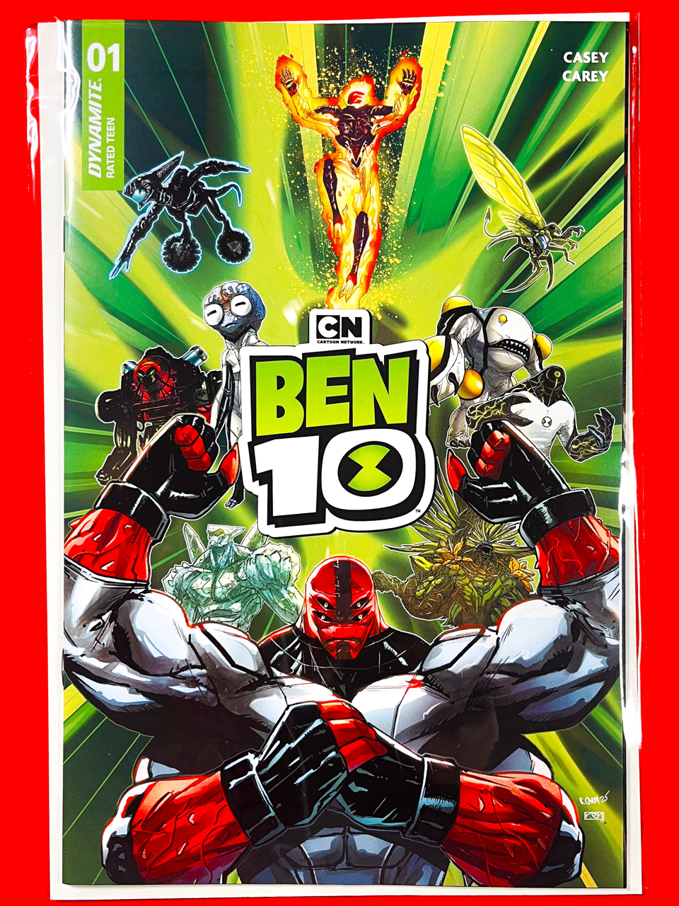 Main Cover of Ben 10 #1 | Robert Carey Cover