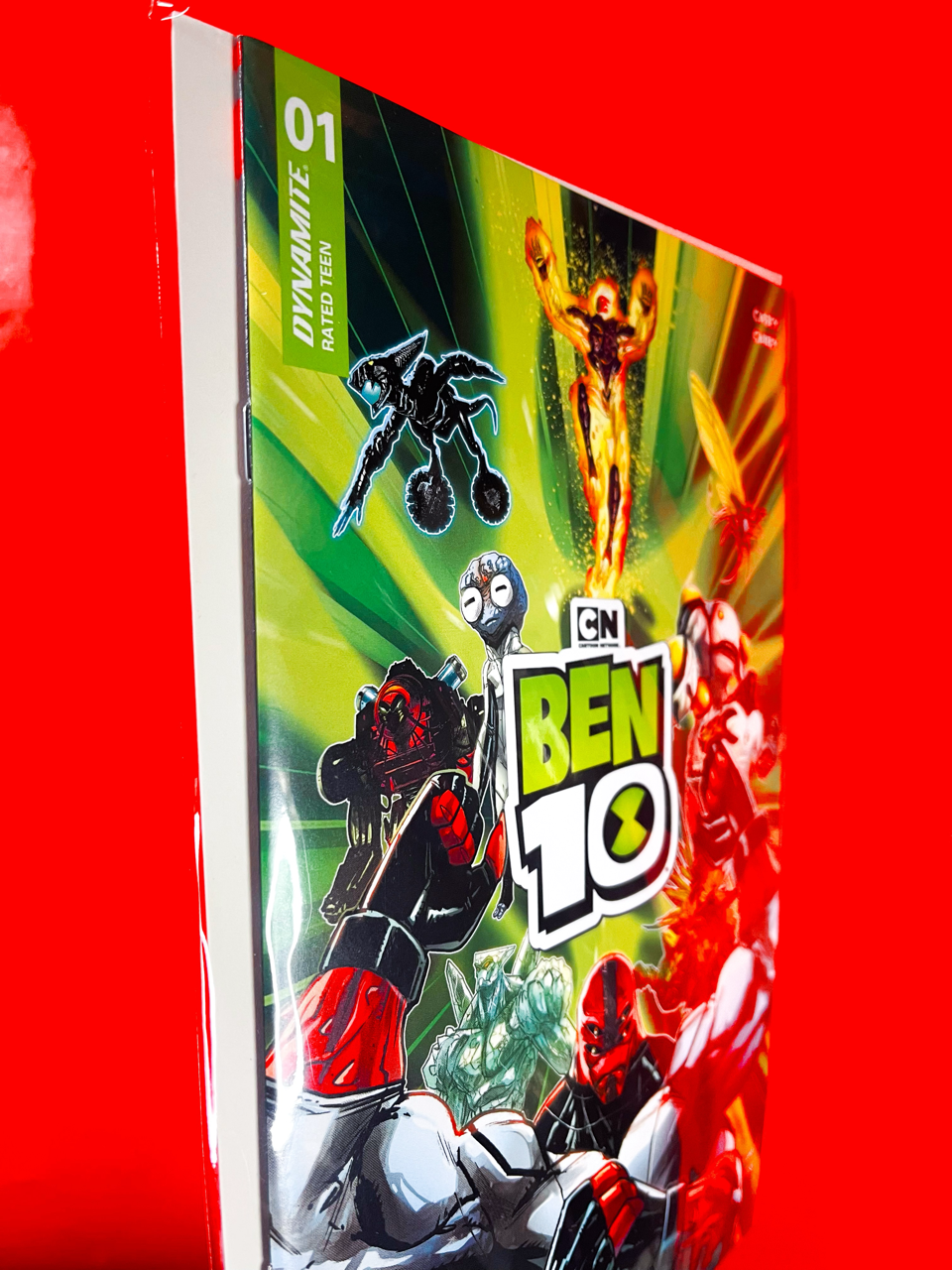 Spine of Ben 10 #1 | Robert Carey Cover