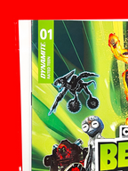 Top left corner of Ben 10 #1 | Robert Carey Cover