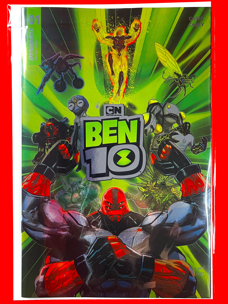 Main Cover of Ben 10 #1 | Robert Carey Cover