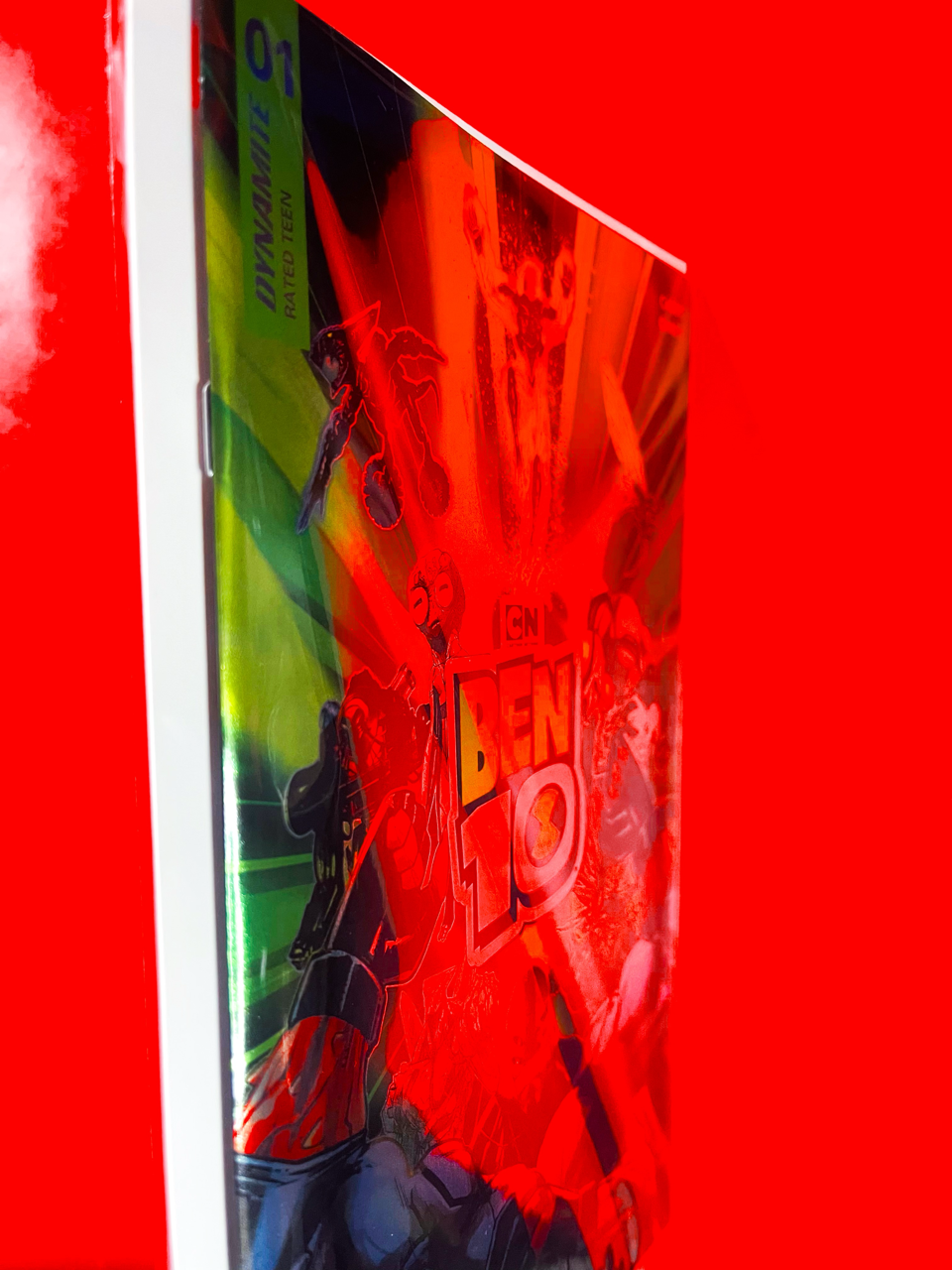 Spine of Ben 10 #1 | Robert Carey Cover