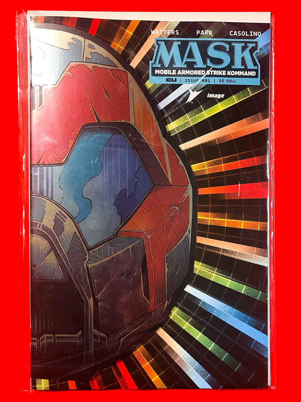 Main Cover of M.A.S.K #1 | Pye Parr & Luke Preece & Andres Juarez Cover