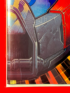 Bottom left corner of M.A.S.K #1 | Pye Parr & Luke Preece & Andres Juarez Cover