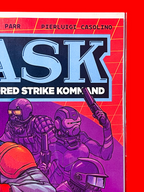 Top right corner of M.A.S.K #1 | Pye Parr Cover