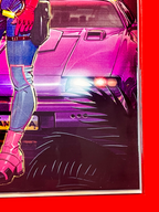 Bottom right corner of M.A.S.K #1 | Cedric Poulat Cover