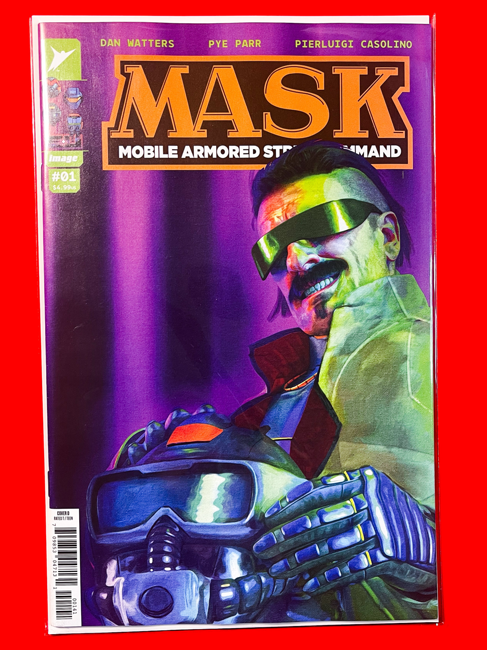 Main Cover of M.A.S.K #1 | Mark Spears Cover