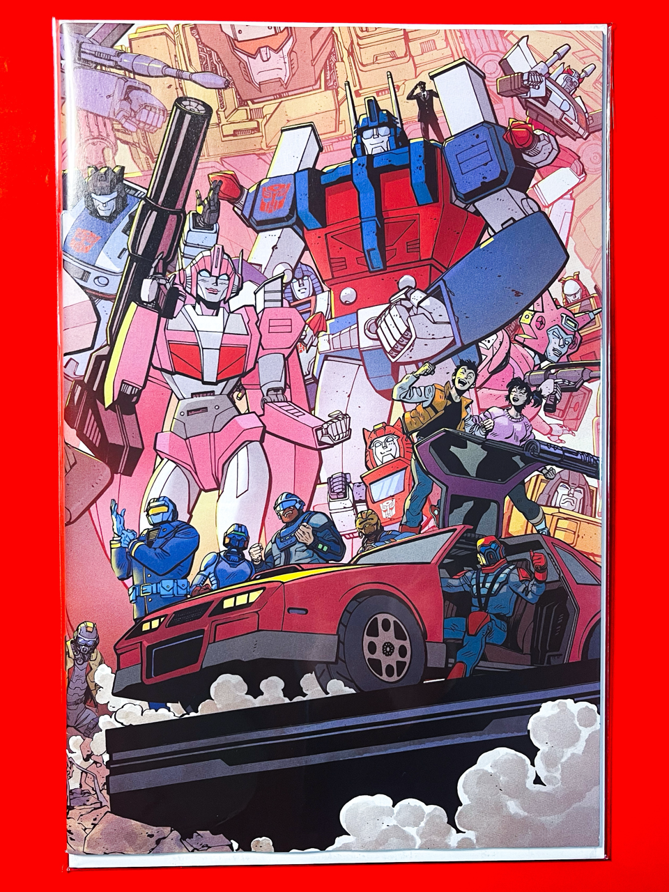 Main Cover of M.A.S.K #1 | Tom Reilly & Adriano Lucas Cover