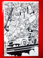 Main Cover of M.A.S.K #1 | Tom Reilly Cover