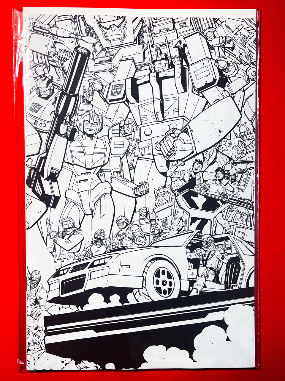 Main Cover of M.A.S.K #1 | Tom Reilly Cover