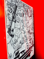 Spine of M.A.S.K #1 | Tom Reilly Cover