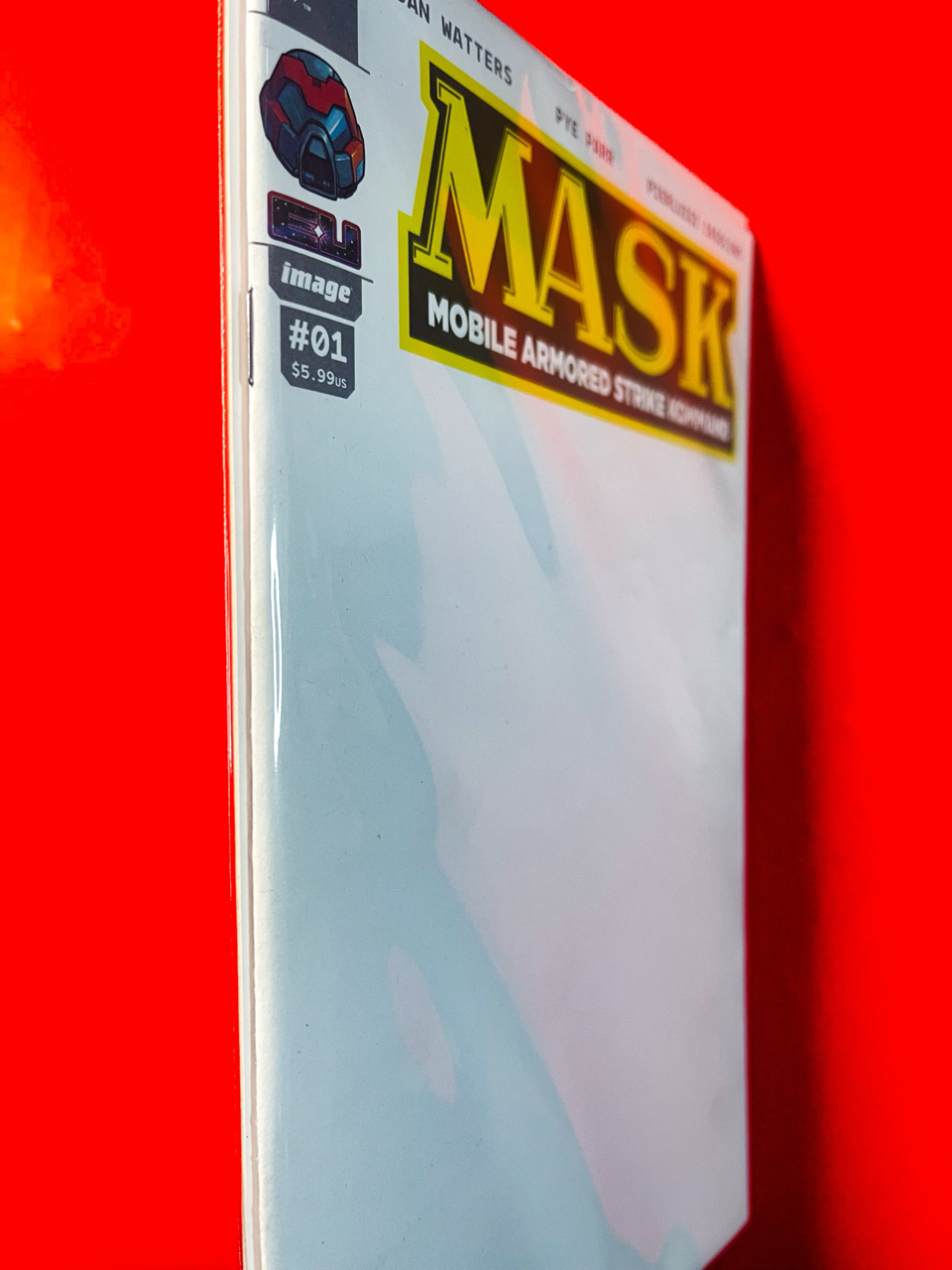 Spine of M.A.S.K #1