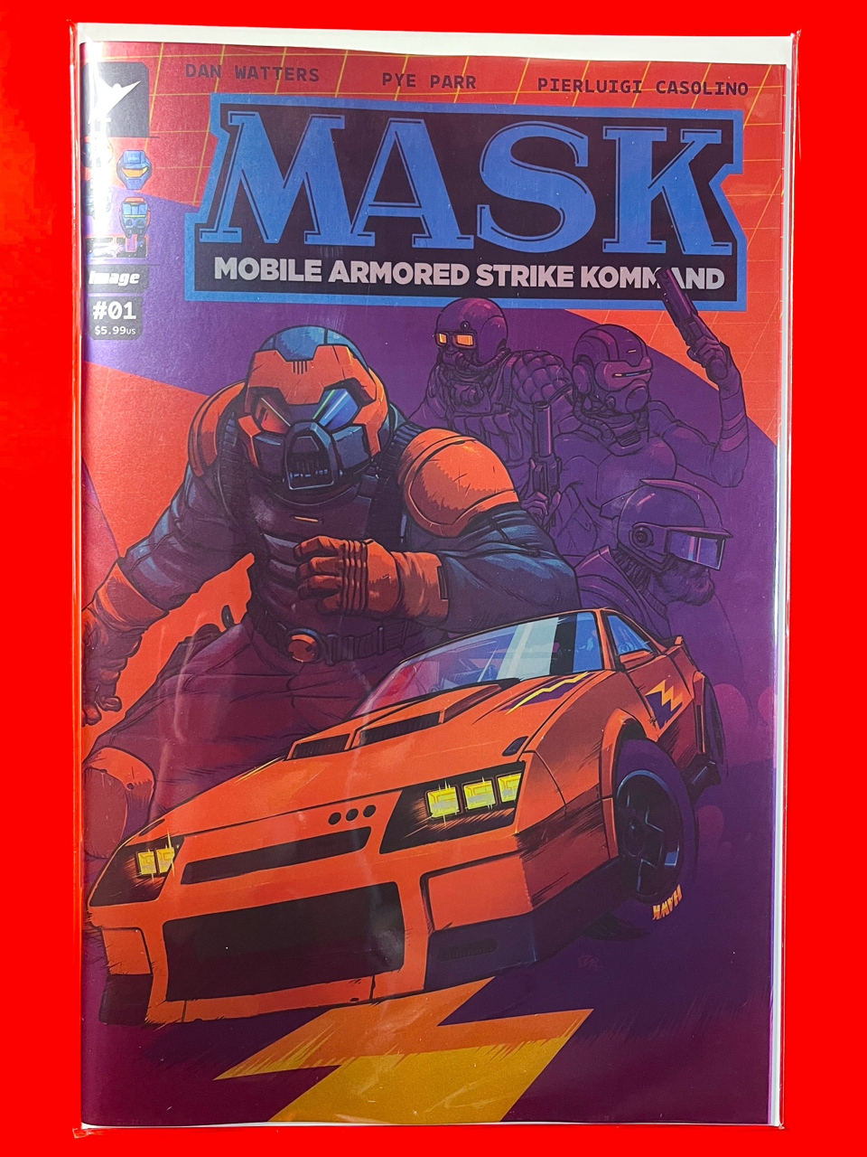 Main Cover of M.A.S.K #1 | Pye Parr Cover