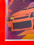 Bottom left corner of M.A.S.K #1 | Pye Parr Cover