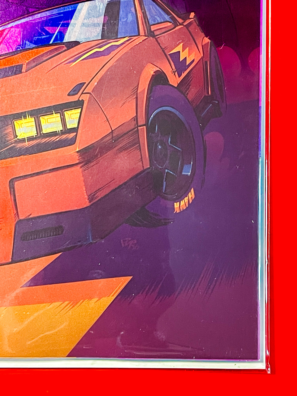 Bottom right corner of M.A.S.K #1 | Pye Parr Cover