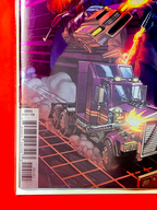 Bottom left corner of M.A.S.K #1 | J. Scott Campbell & Sabine Rich Cover