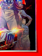 Bottom right corner of M.A.S.K #1 | J. Scott Campbell & Sabine Rich Cover