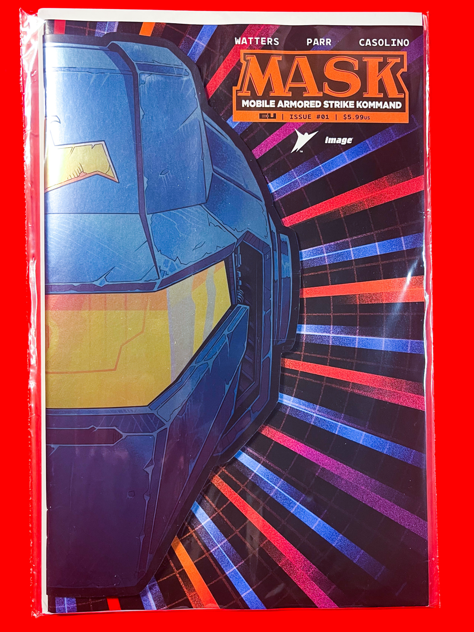 Main Cover of M.A.S.K #1 | Pye Parr & Luke Preece & Andres Juarez Cover