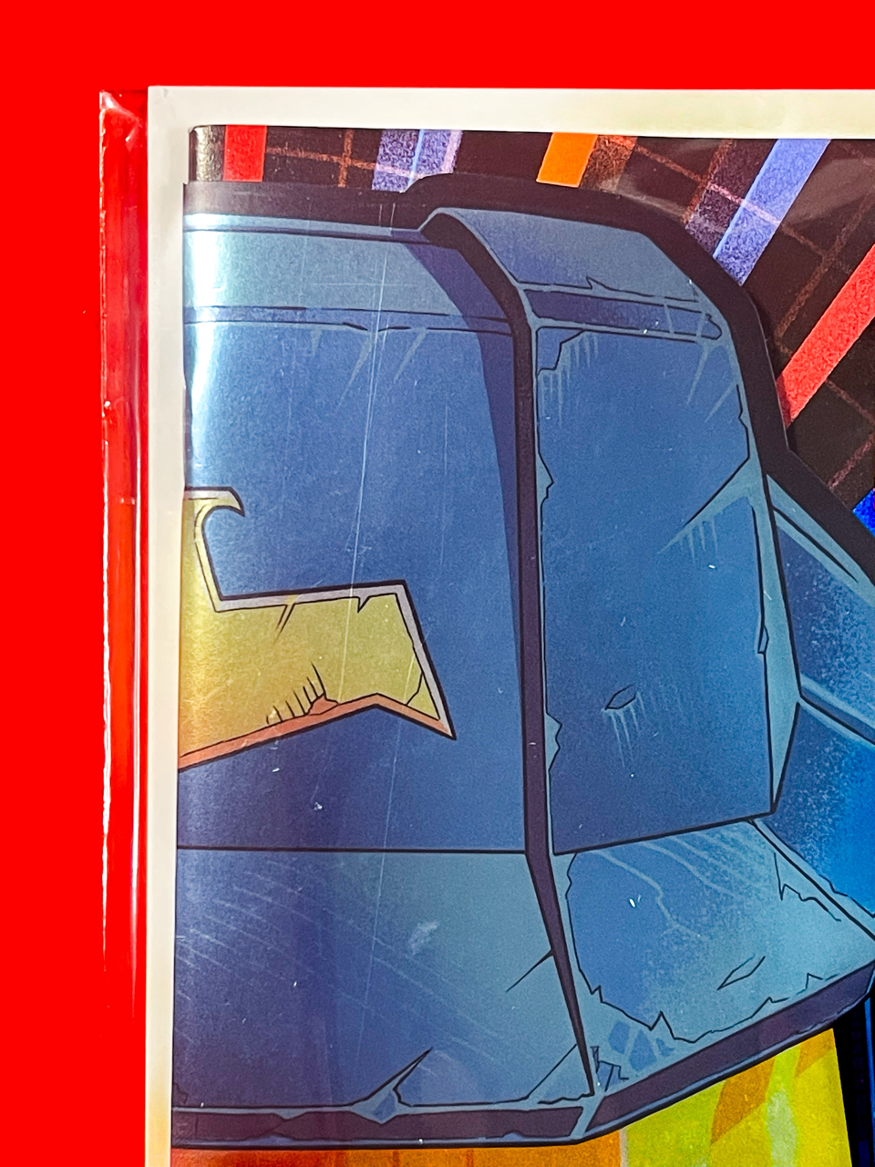 Top left corner of M.A.S.K #1 | Pye Parr & Luke Preece & Andres Juarez Cover