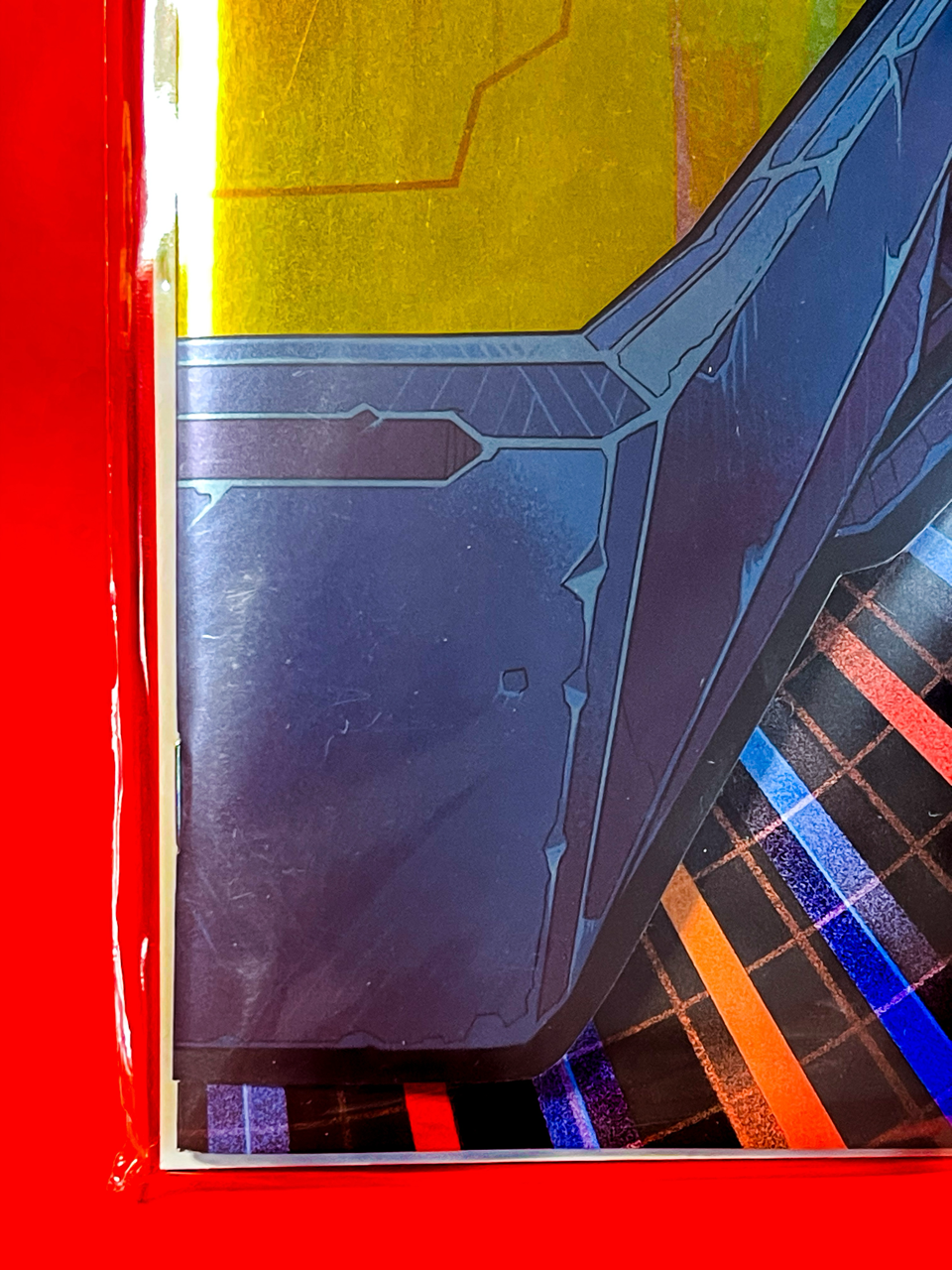 Bottom left corner of M.A.S.K #1 | Pye Parr & Luke Preece & Andres Juarez Cover