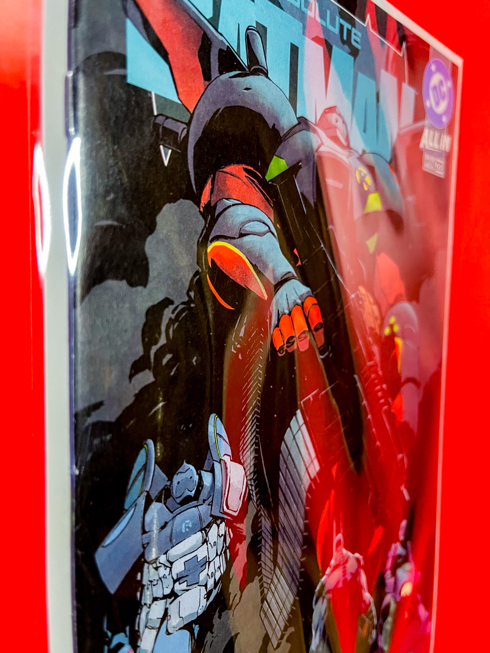 Spine of Absolute Batman #20 | Nick Dragotta & Frank Martin Cover
