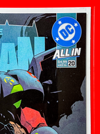 Top right corner of Absolute Batman #20 | Nick Dragotta & Frank Martin Cover