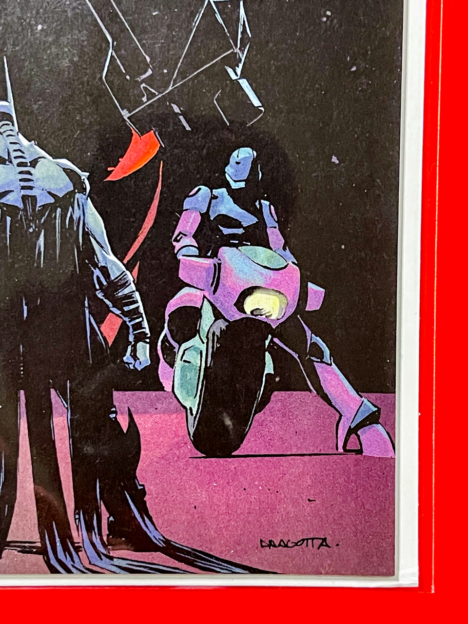 Bottom right corner of Absolute Batman #20 | Nick Dragotta & Frank Martin Cover