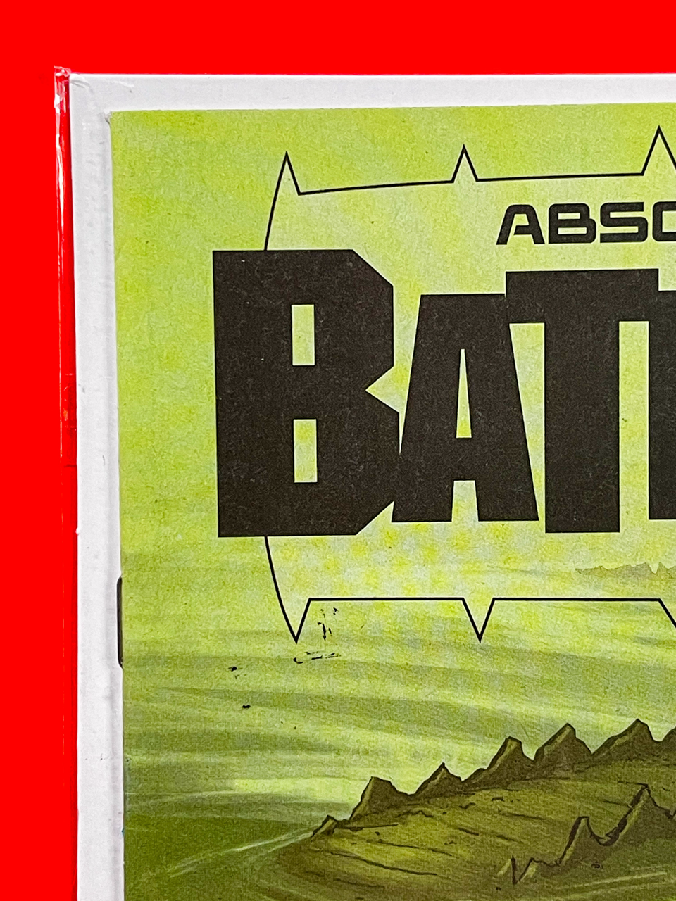 Top left corner of Absolute Batman #12 | Nick Dragotta & Frank Martin Cover