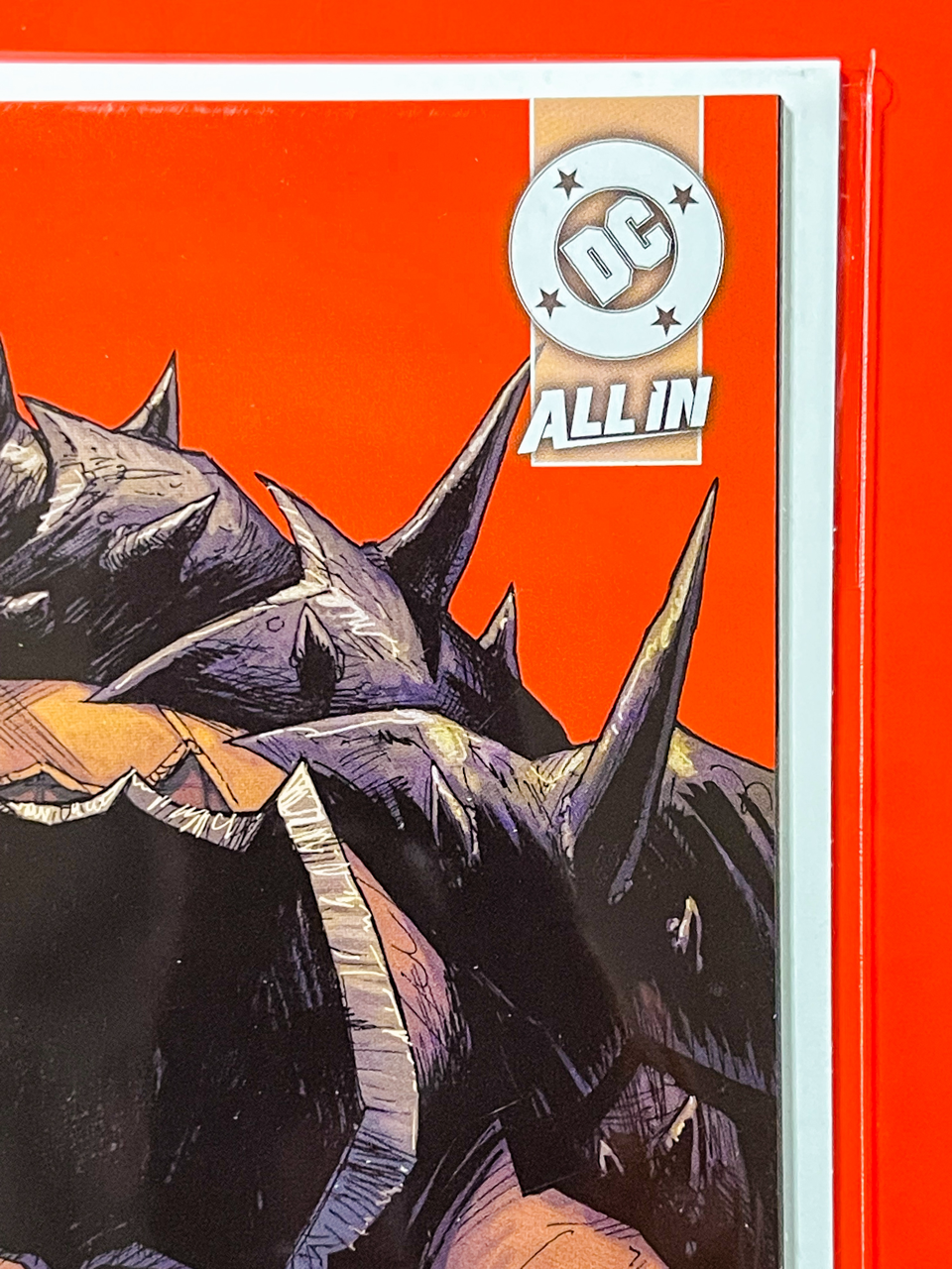 Top right corner of Absolute Batman #20 | Nick Dragotta & Frank Martin Cover