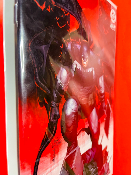 Spine of Absolute Batman #1 | InHyuk Lee Cover
