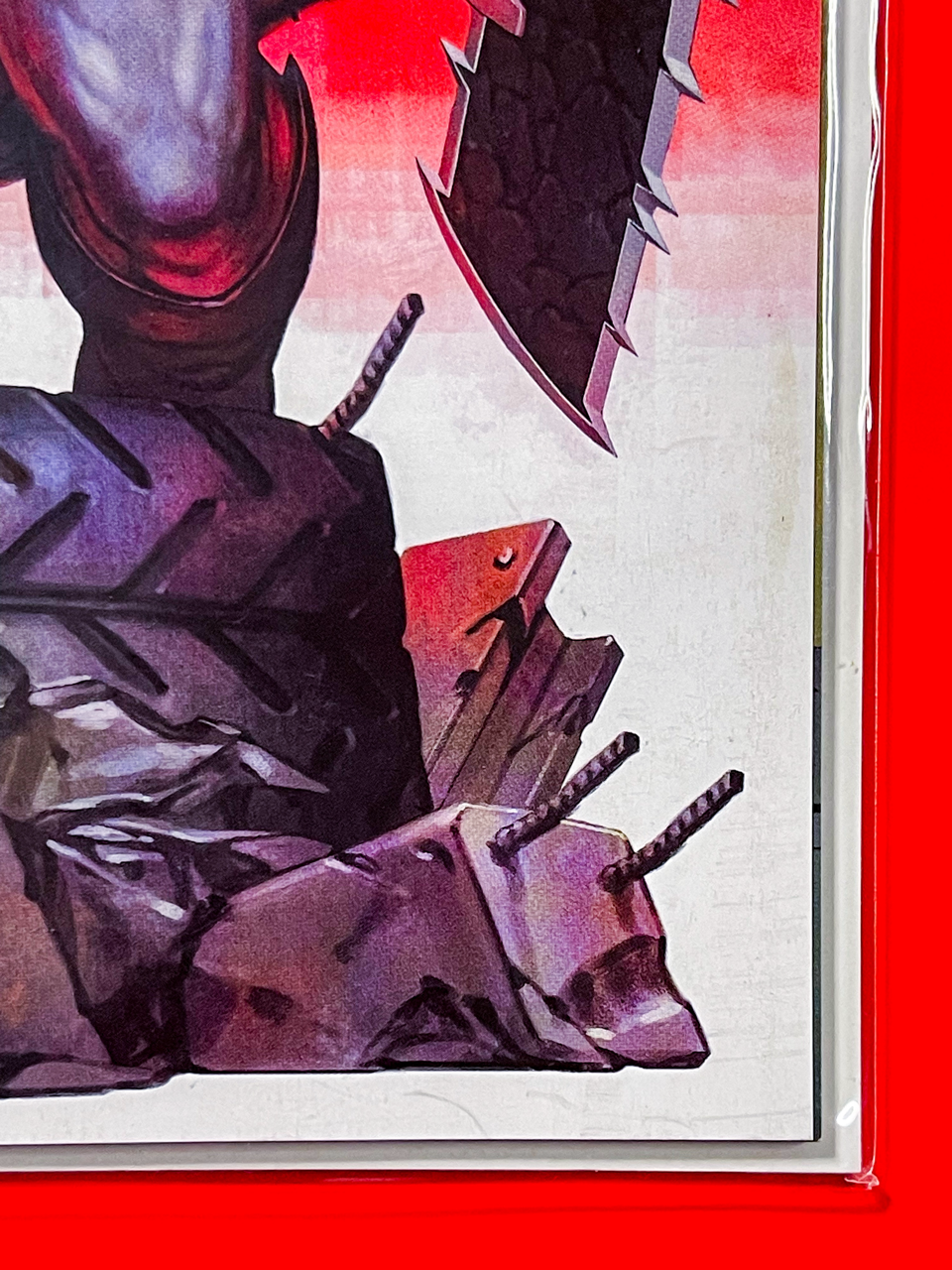 Bottom right corner of Absolute Batman #1 | InHyuk Lee Cover