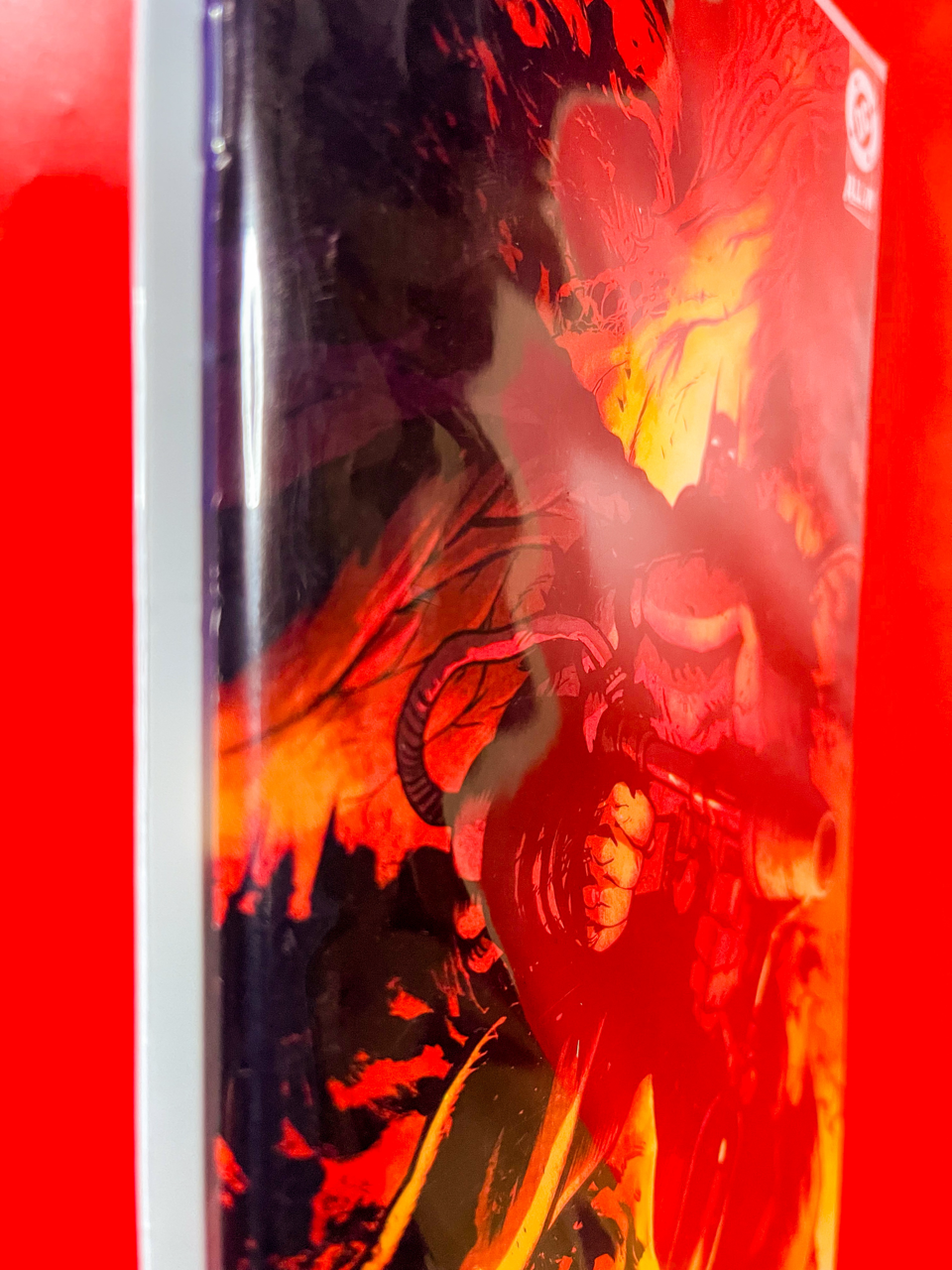 Spine of Absolute Batman Annual #1 | Daniel Warren Johnson Cover