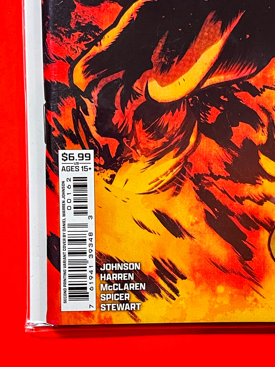 Bottom left corner of Absolute Batman Annual #1 | Daniel Warren Johnson Cover
