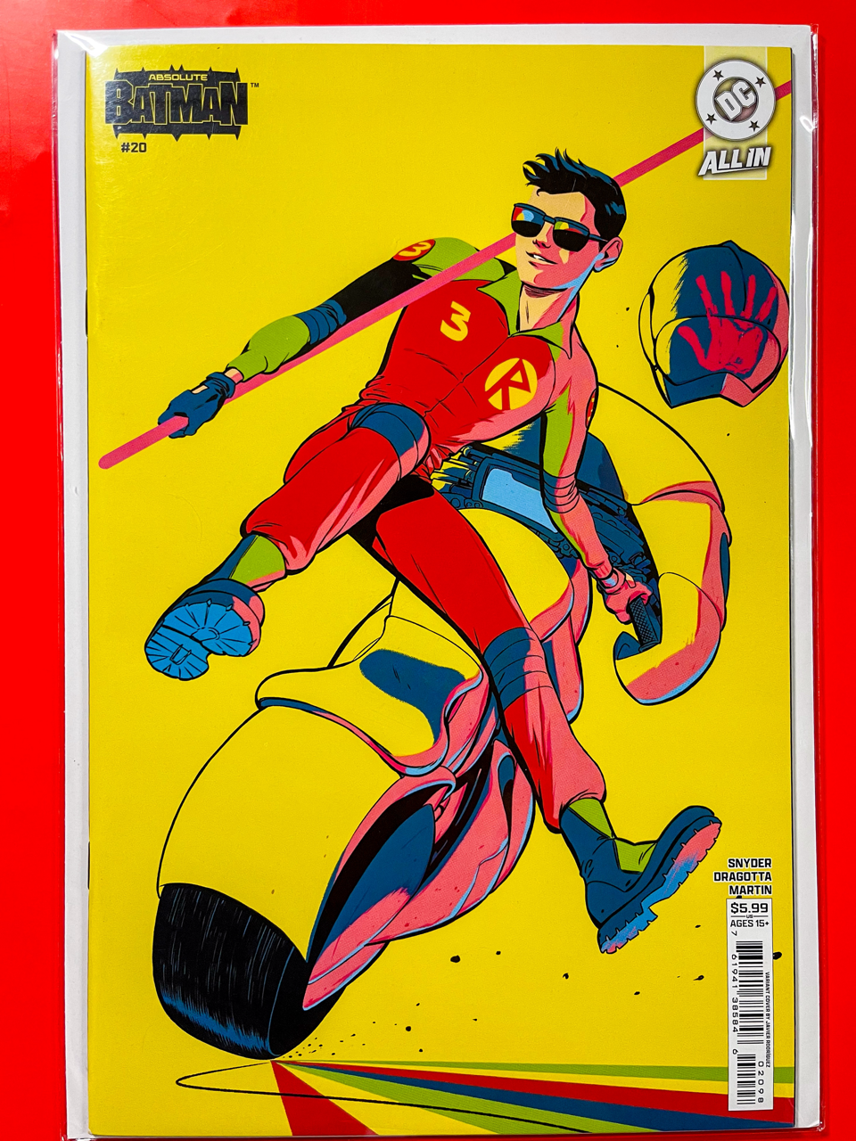 Main Cover of Absolute Batman #20 | Javier Rodriguez Cover