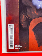 Bottom left corner of Absolute Batman #20 | Fabrizio Tommaso Cover