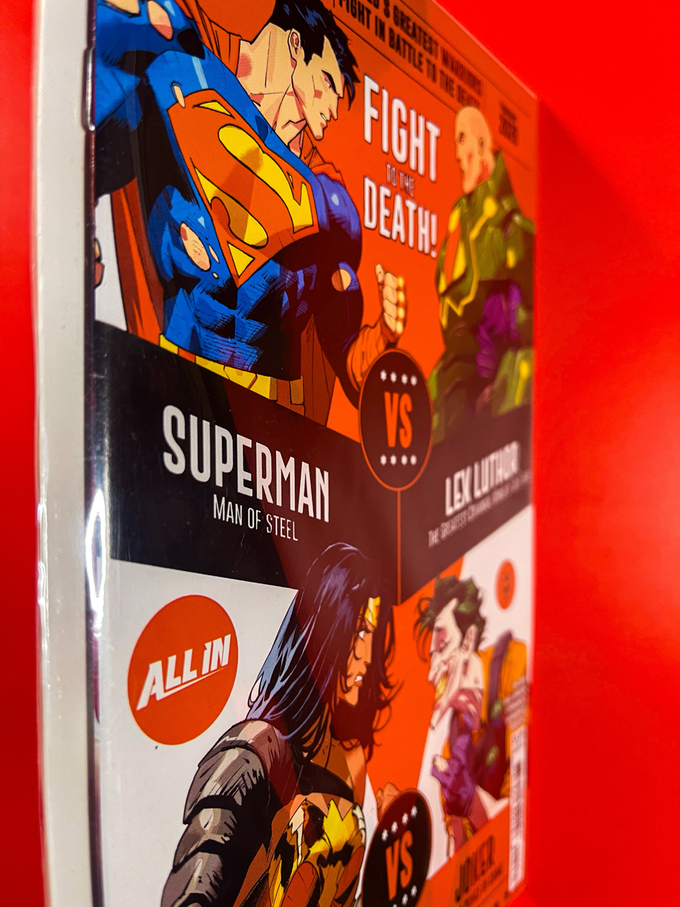 Spine of DC K.O #4 | Dan Mora Cover