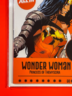 Bottom left corner of DC K.O #4 | Dan Mora Cover