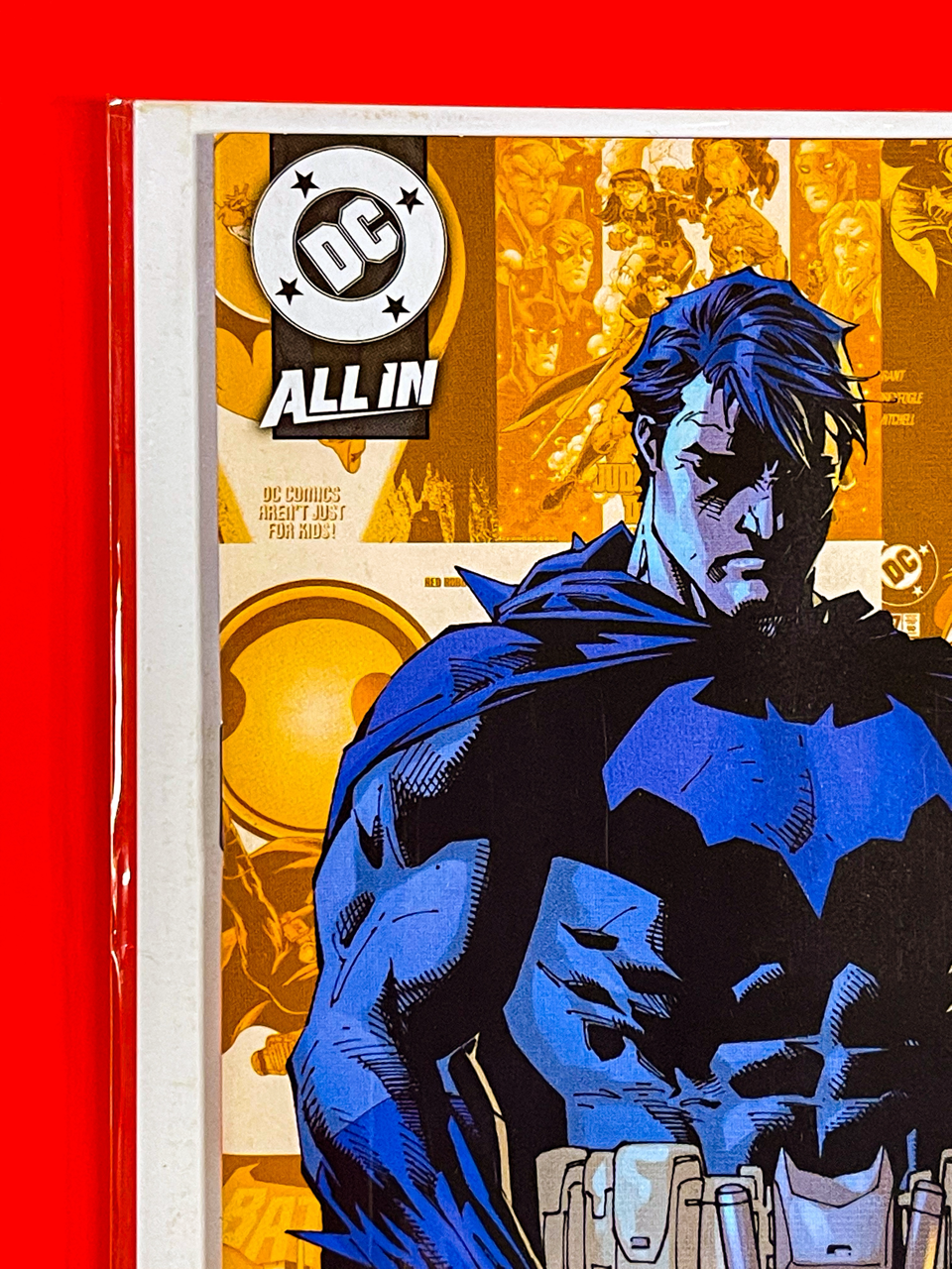 Top left corner of Batman #6 | Jim Lee & Scott Williams & Alex Sinclair Cover