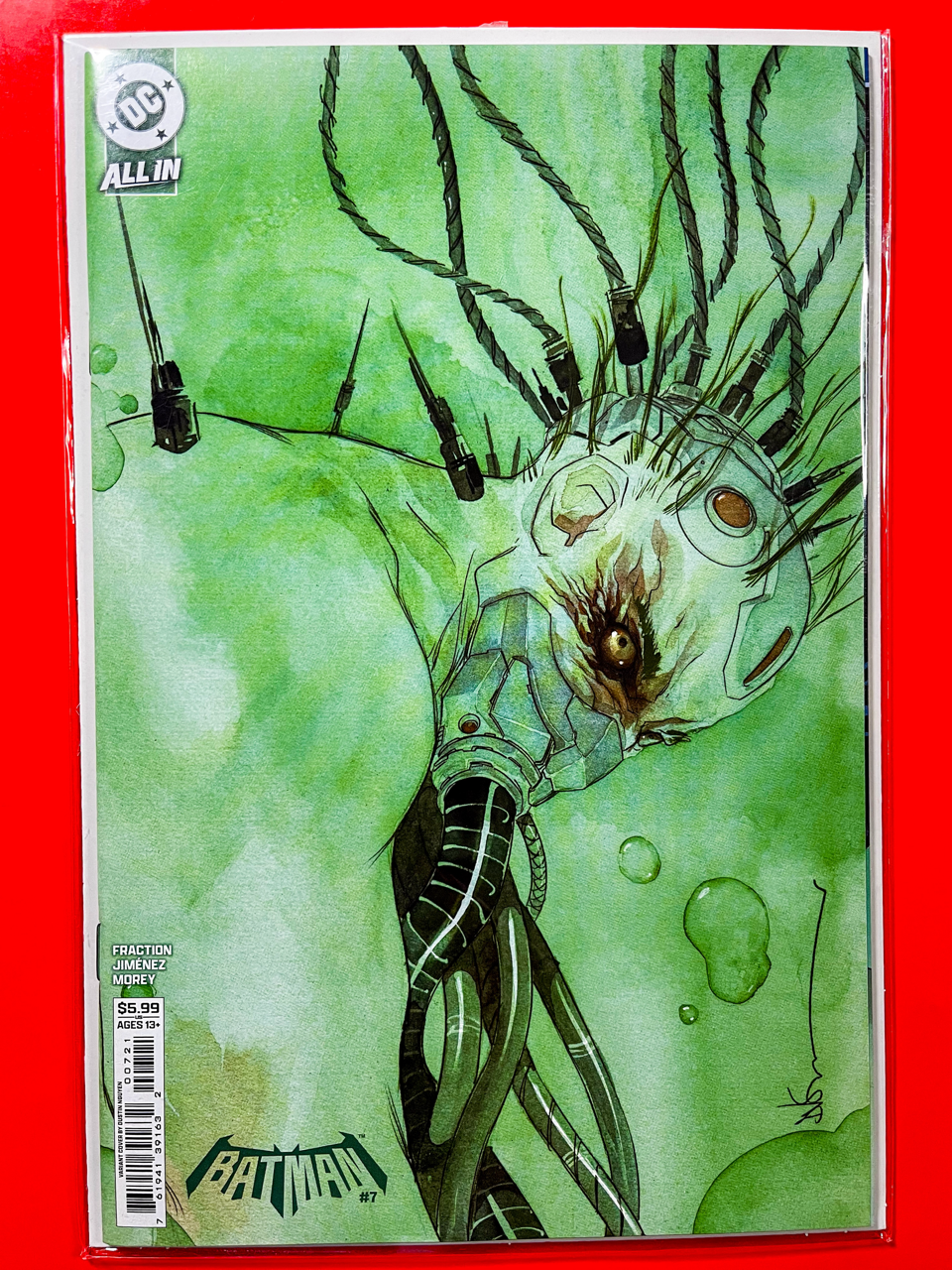 Main Cover of Batman #7 | Dustin Nguyen Cover
