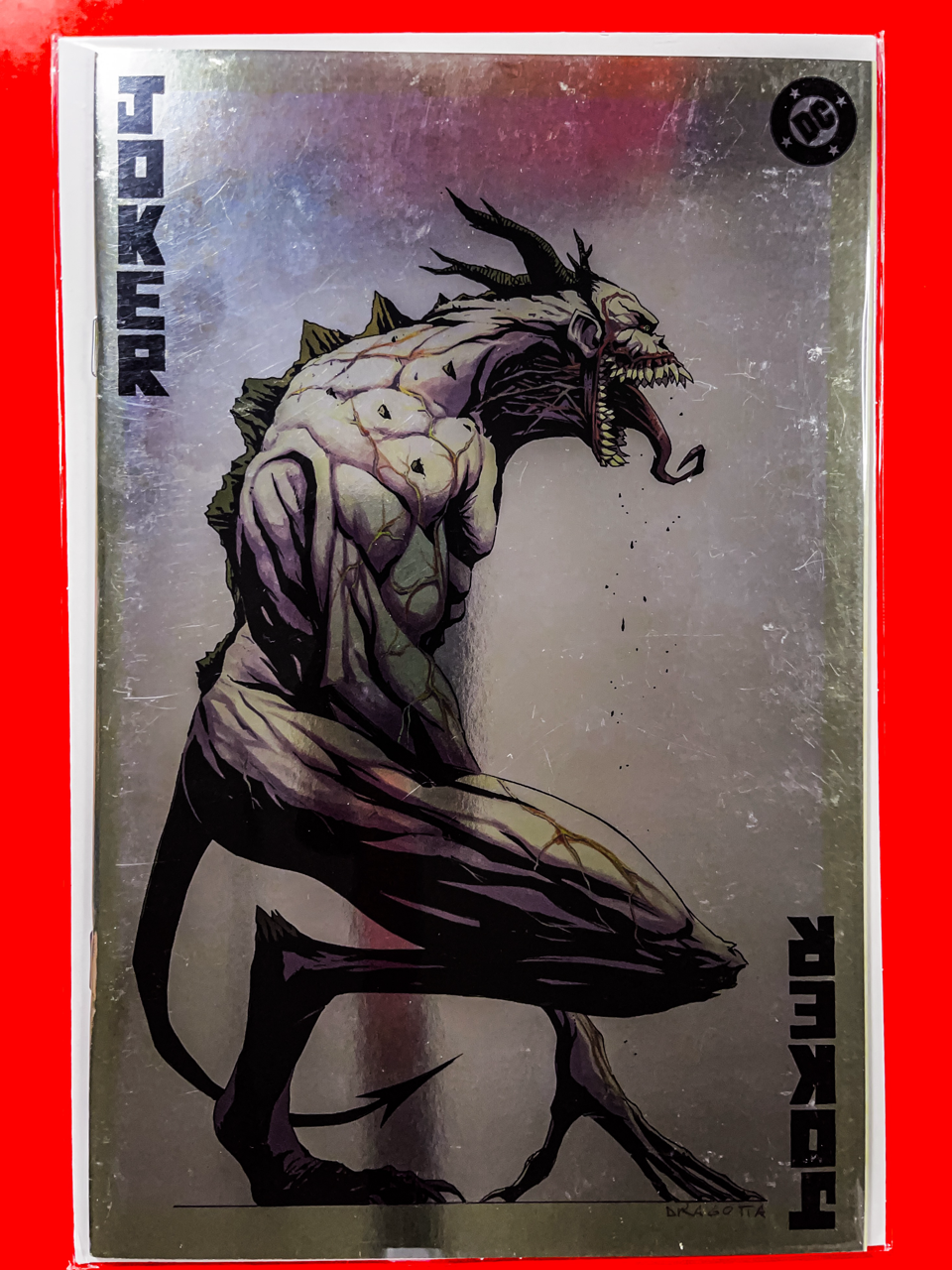 Main Cover of Absolute Batman #15 | Nick Dragotta & Frank Martin Cover
