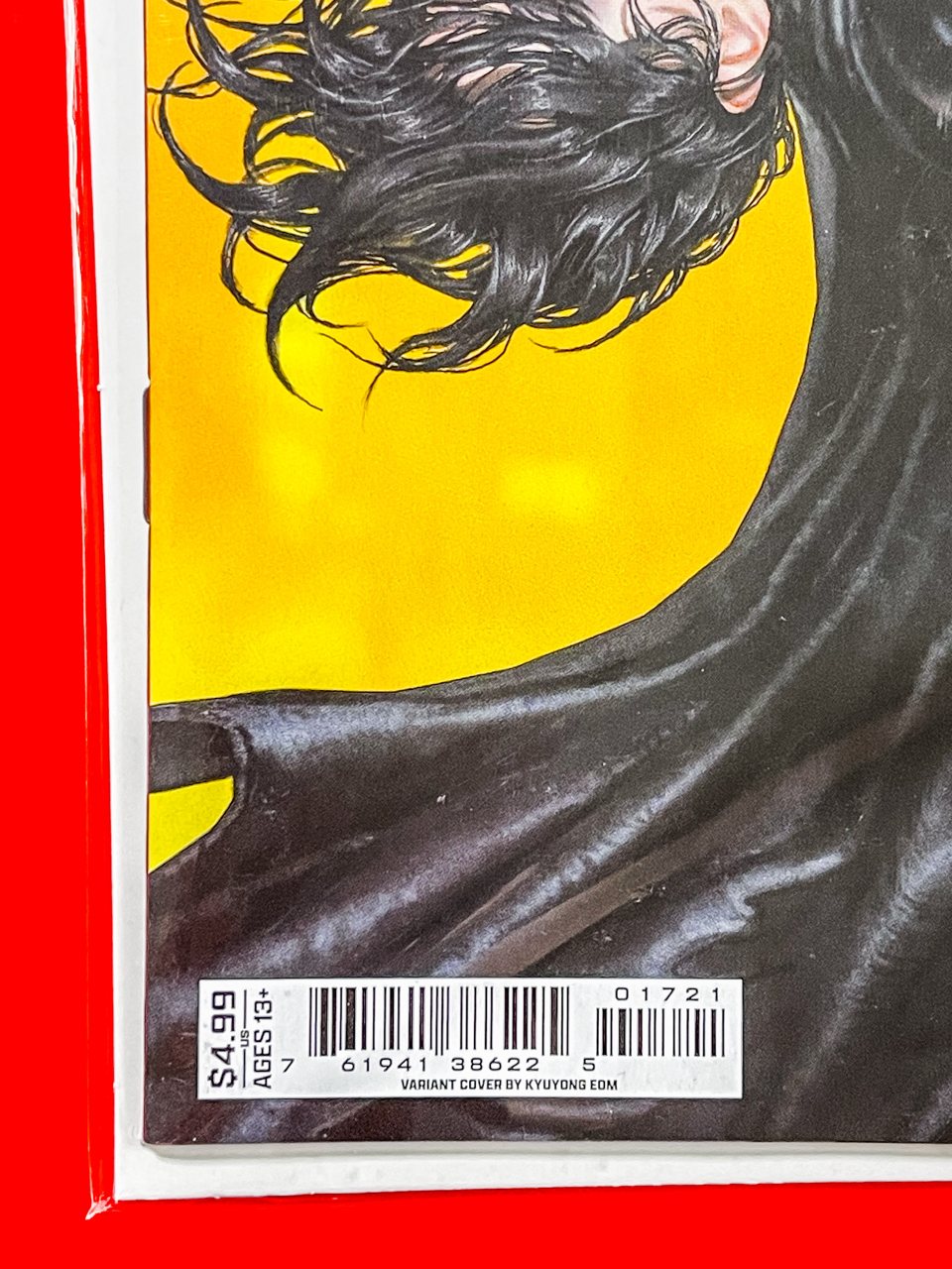 Bottom left corner of Batgirl #17 | Kyuyong Eom Cover