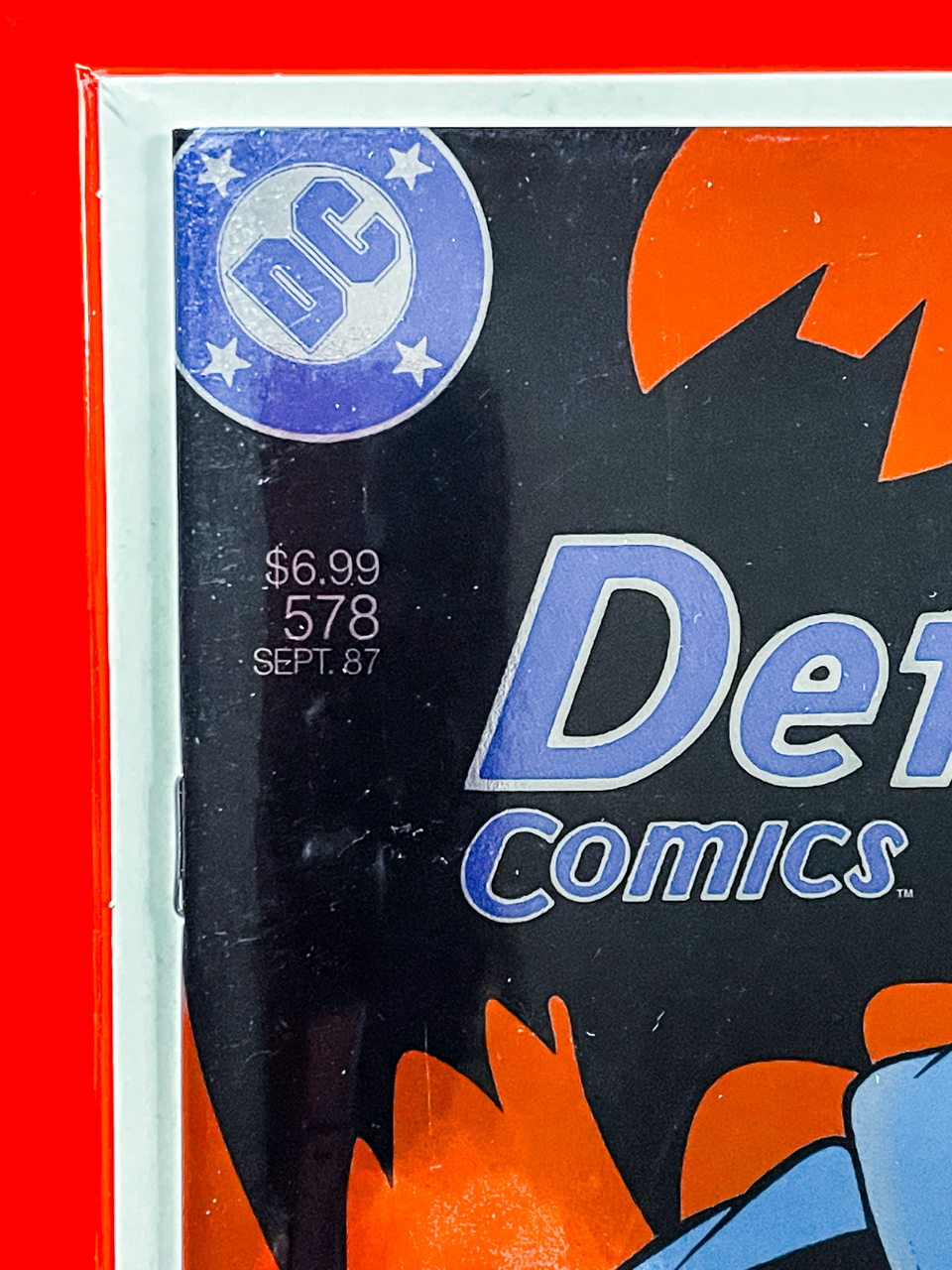 Top left corner of Detective Comics #1 | Todd McFarlane Cover