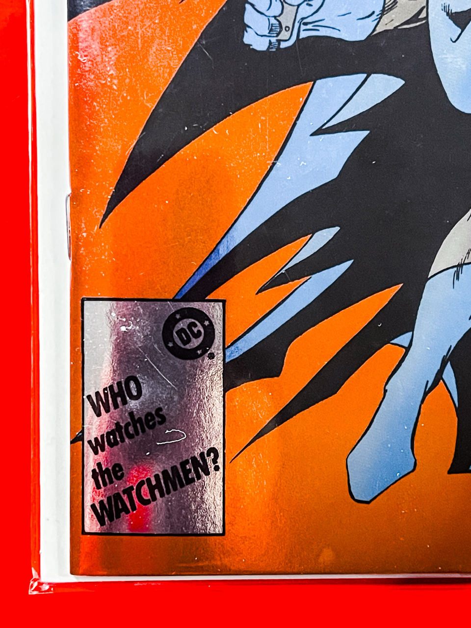 Bottom left corner of Detective Comics #1 | Todd McFarlane Cover