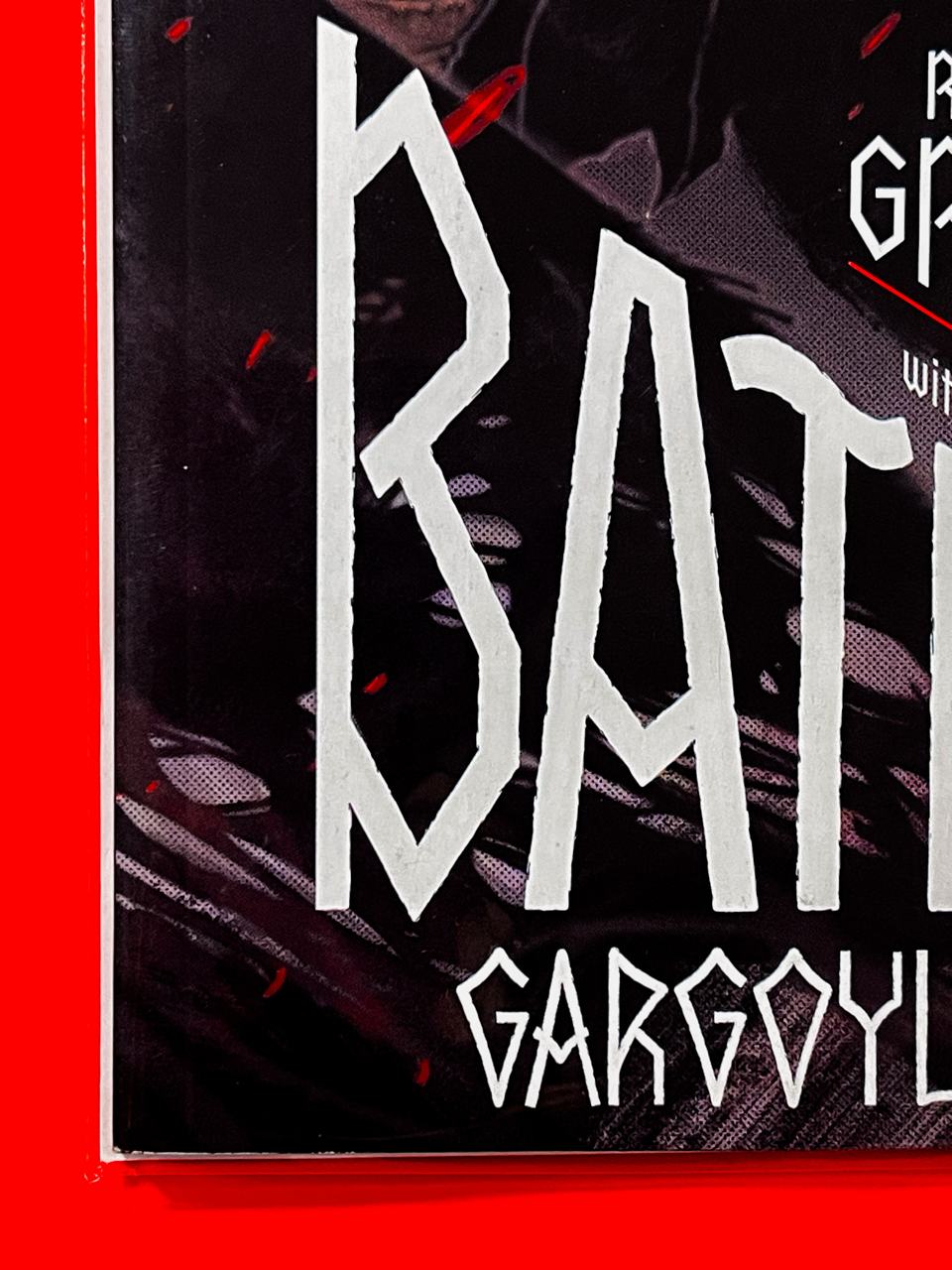 Bottom left corner of Batman: Gargoyle of Gotham #4 | Rafael Grampa Cover