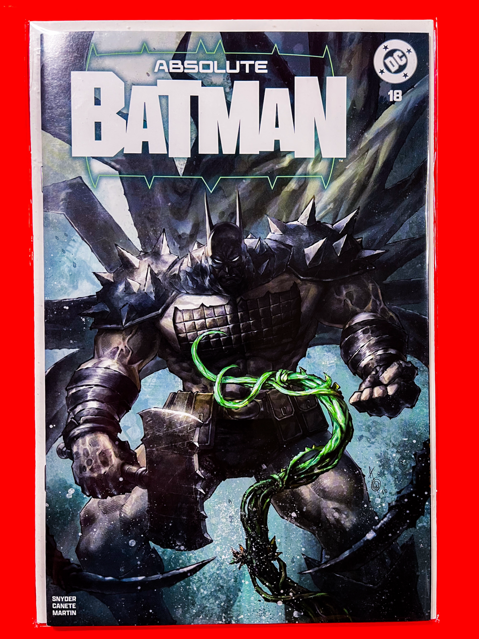 Main Cover of Absolute Batman #18 | Alan Quah Cover