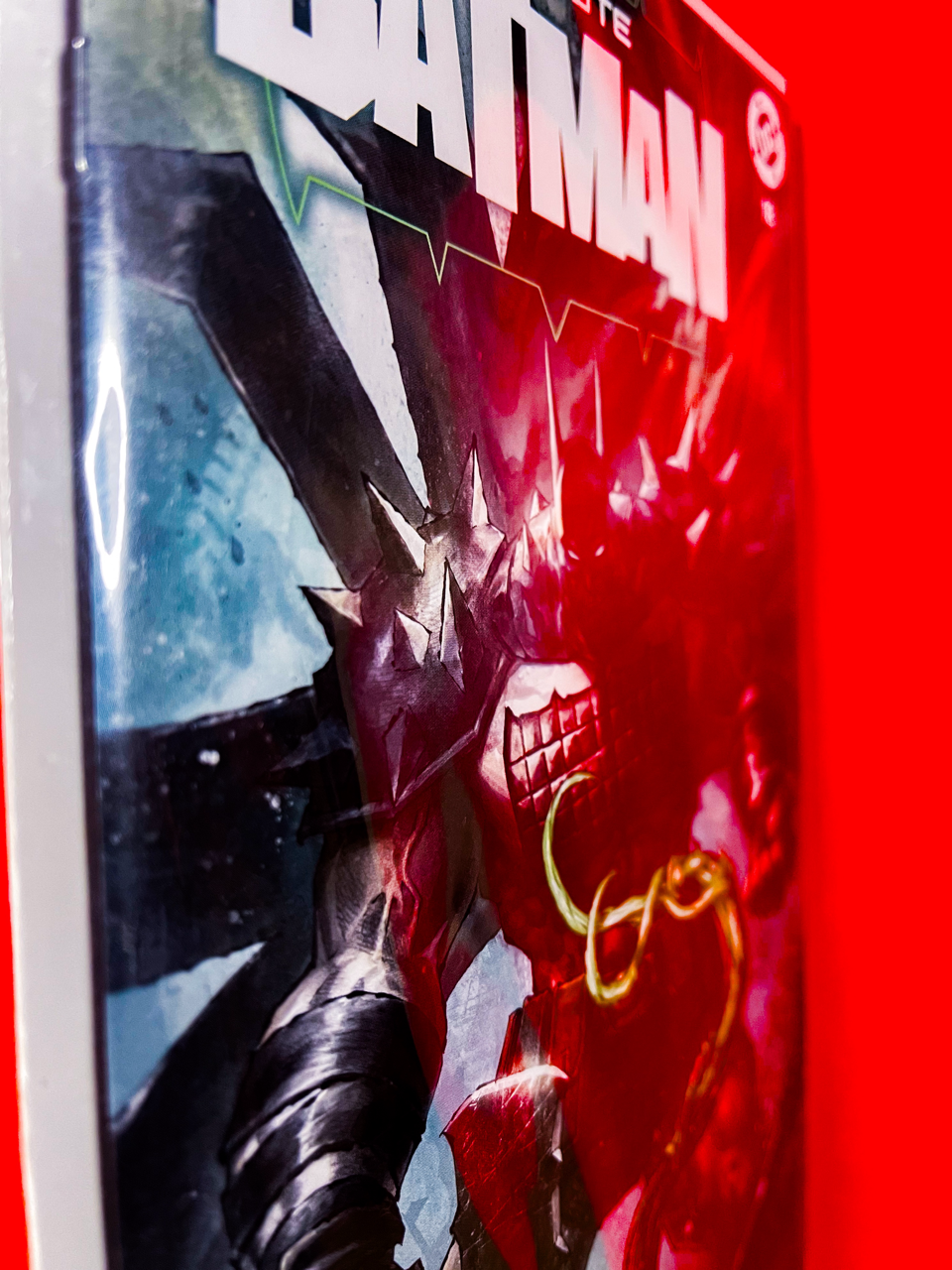 Spine of Absolute Batman #18 | Alan Quah Cover
