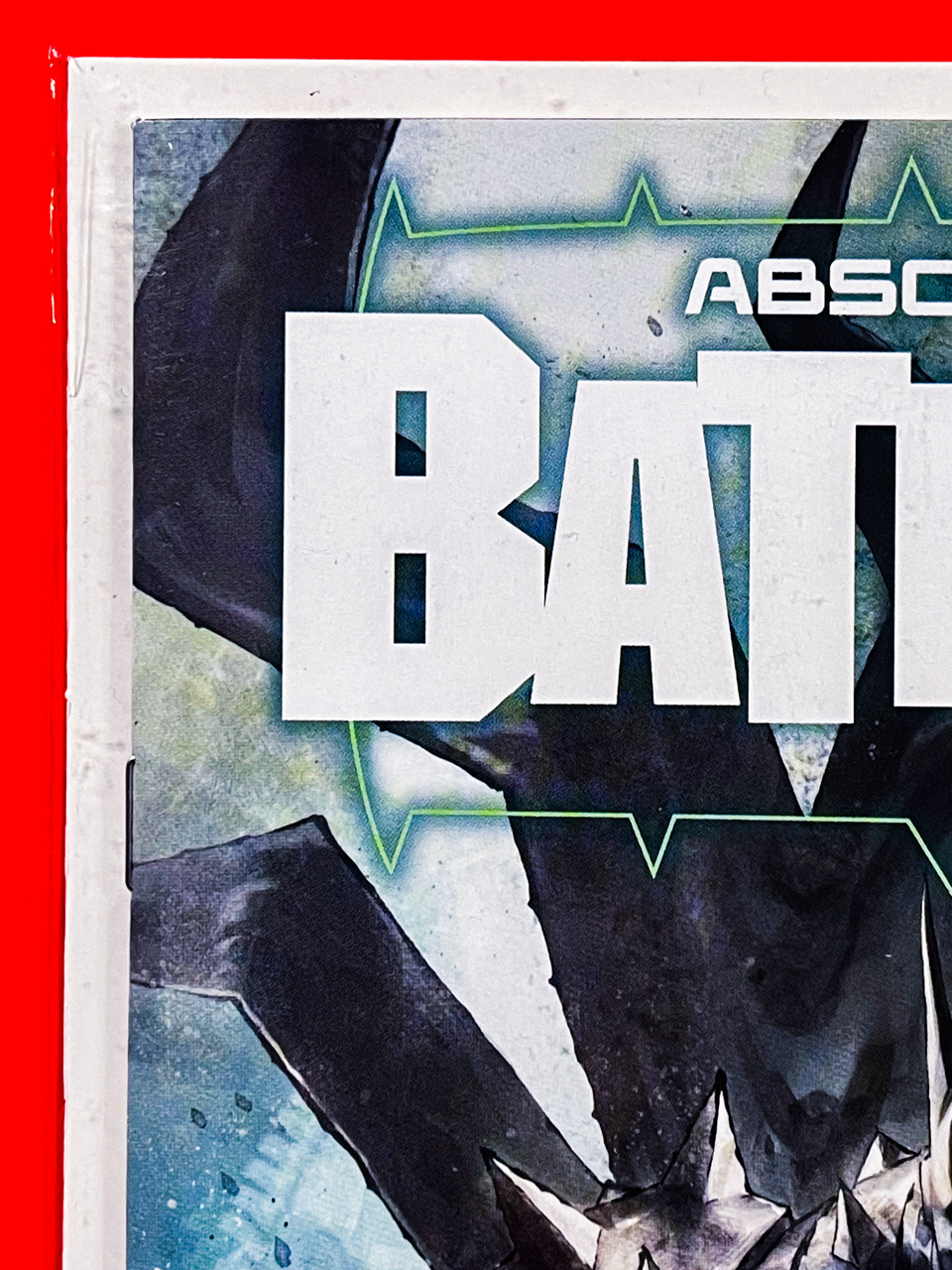Top left corner of Absolute Batman #18 | Alan Quah Cover