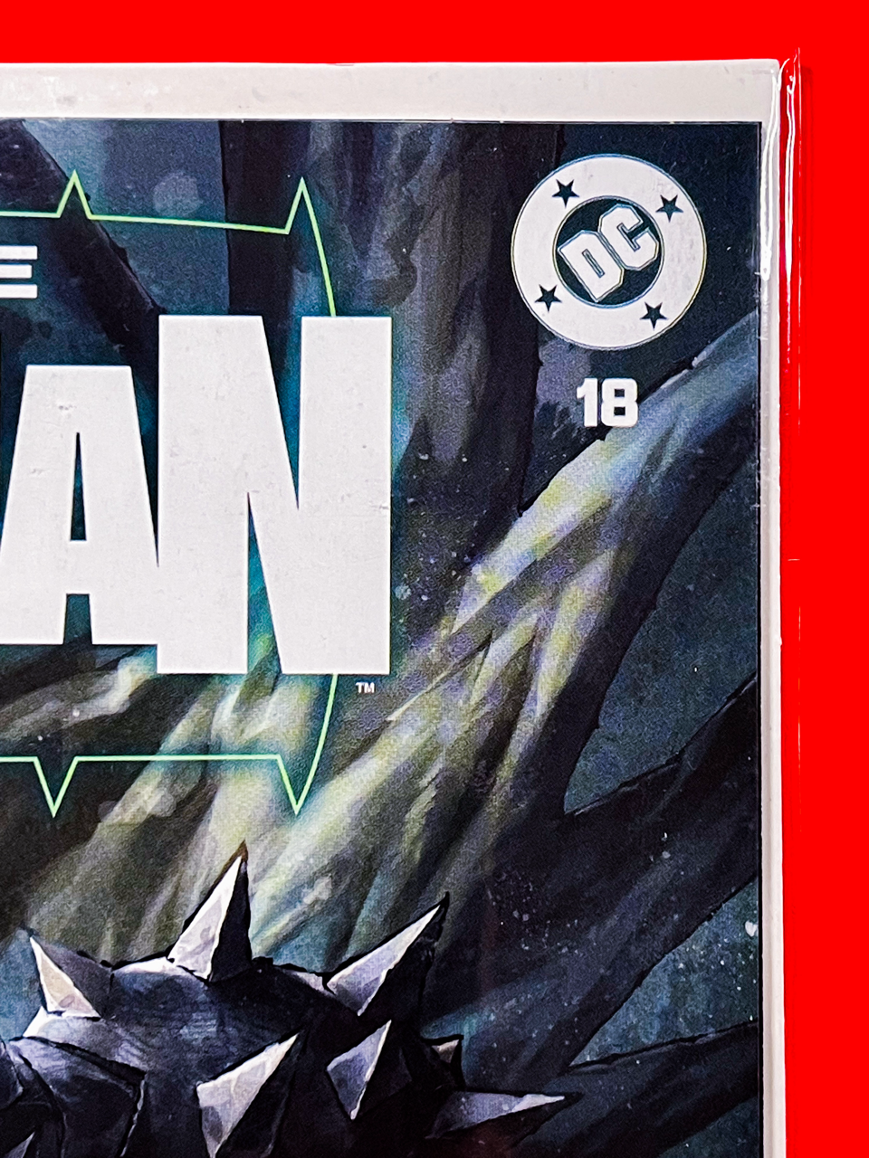 Top right corner of Absolute Batman #18 | Alan Quah Cover