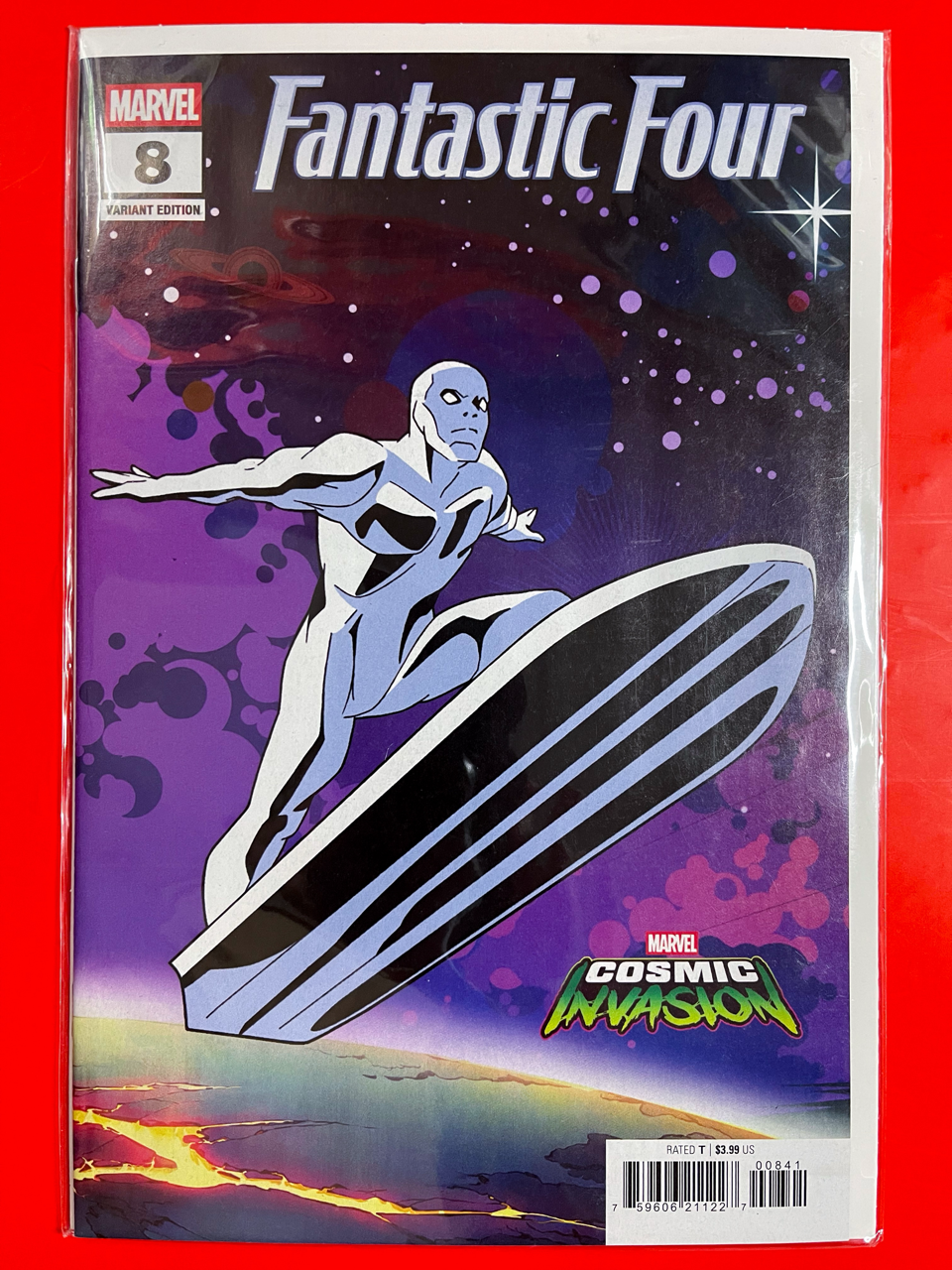 Main Cover of Fantastic Four #8 | Tribute Games & Dotemu Cover