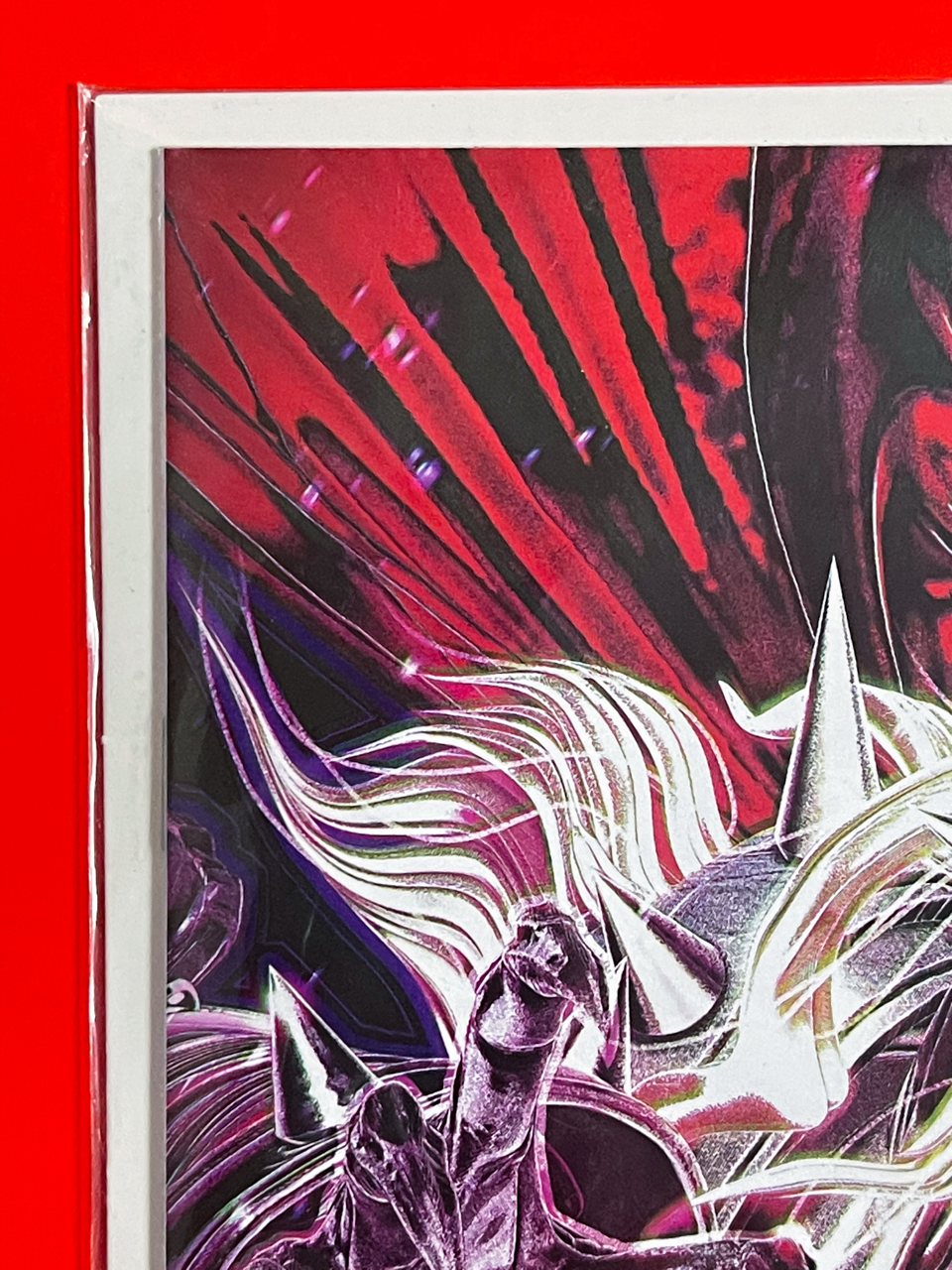Top left corner of Fantastic Four #6 | John Giang Cover