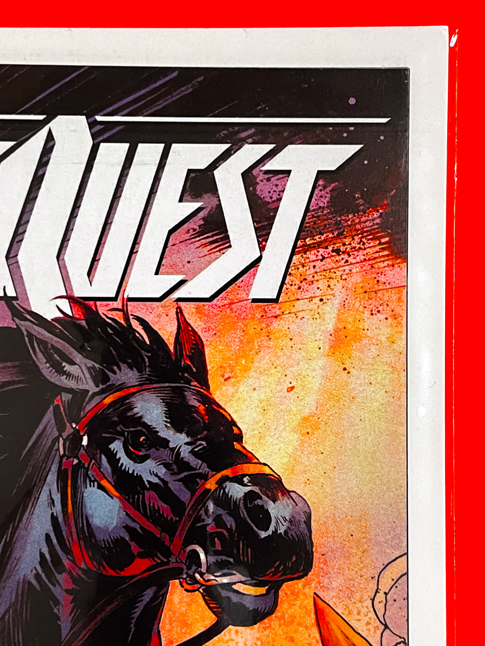 Top right corner of Doomquest #1 | Nic Klein Cover
